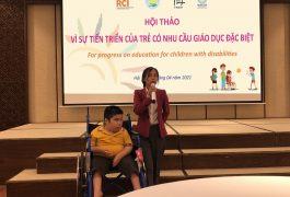 Conference for progress on education for children with disabilities