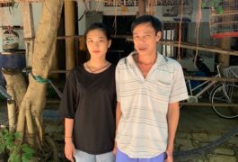 Học bổng giúp giảm gánh nặng trên đôi vai của cha em