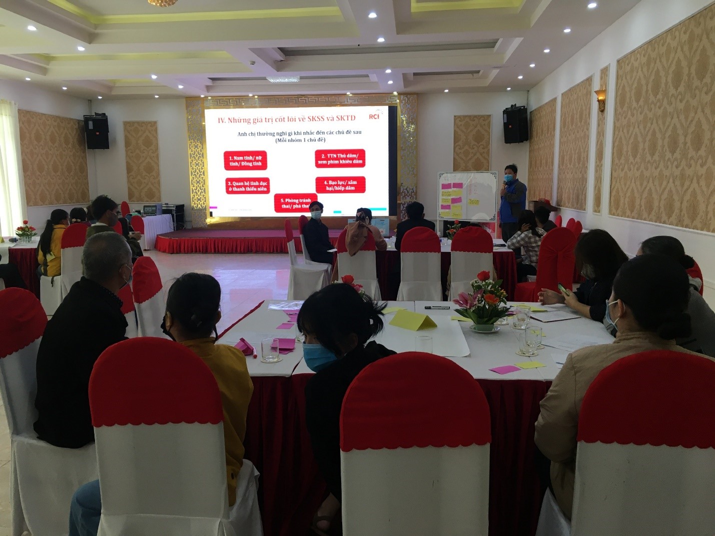 VCAT training SRHR/hội thảo chia sẻ