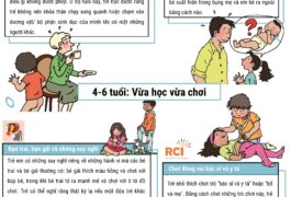 Giai đoạn phát triển tính dục của trẻ 4-6 tuổi