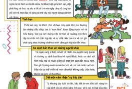 Giai đoạn phát triển tính dục của trẻ 6-9 tuổi