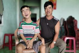 The Happiness Of A Family With 3 People With Disabilities
