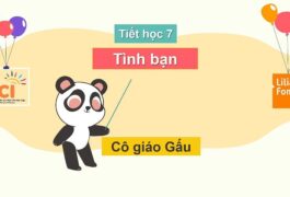 Bài 7: Tình bạn
